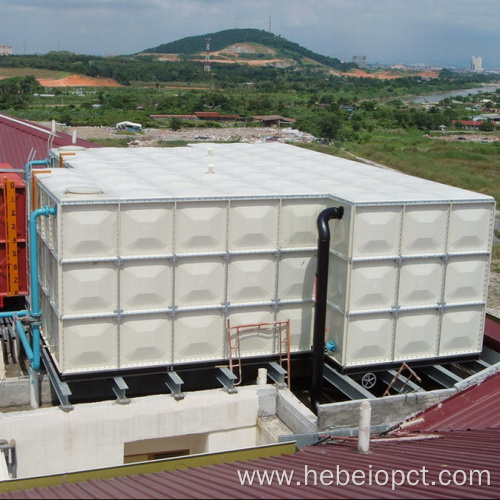 1000 cubic meter agriculture bolted connected frp water storage tank